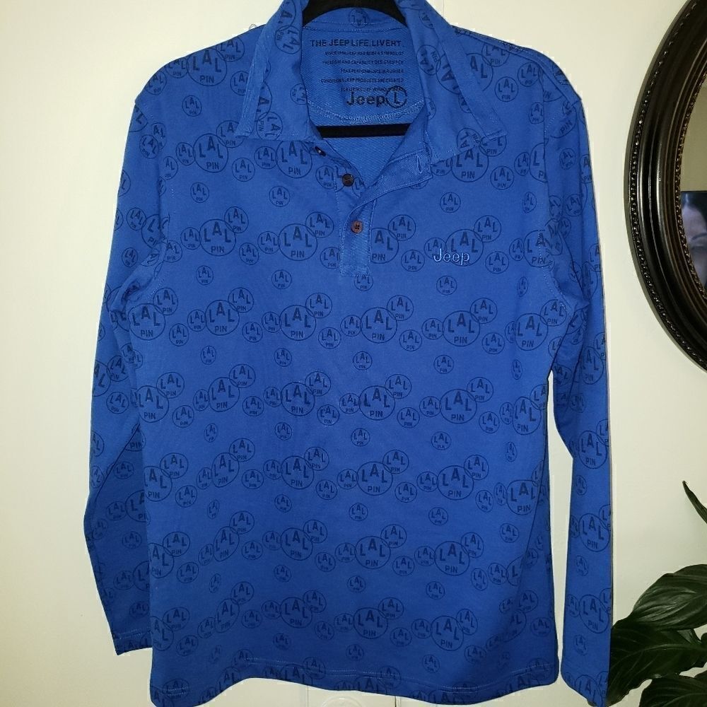 JEEP Brand Long Sleeve Graphic LAL Pin Top